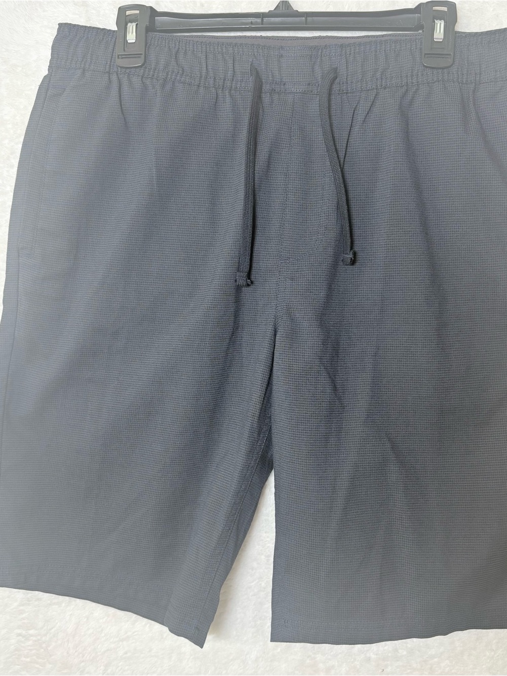 Hang Ten Men's Navy Drawstring Waffle Shorts Size Large NWOT 0704